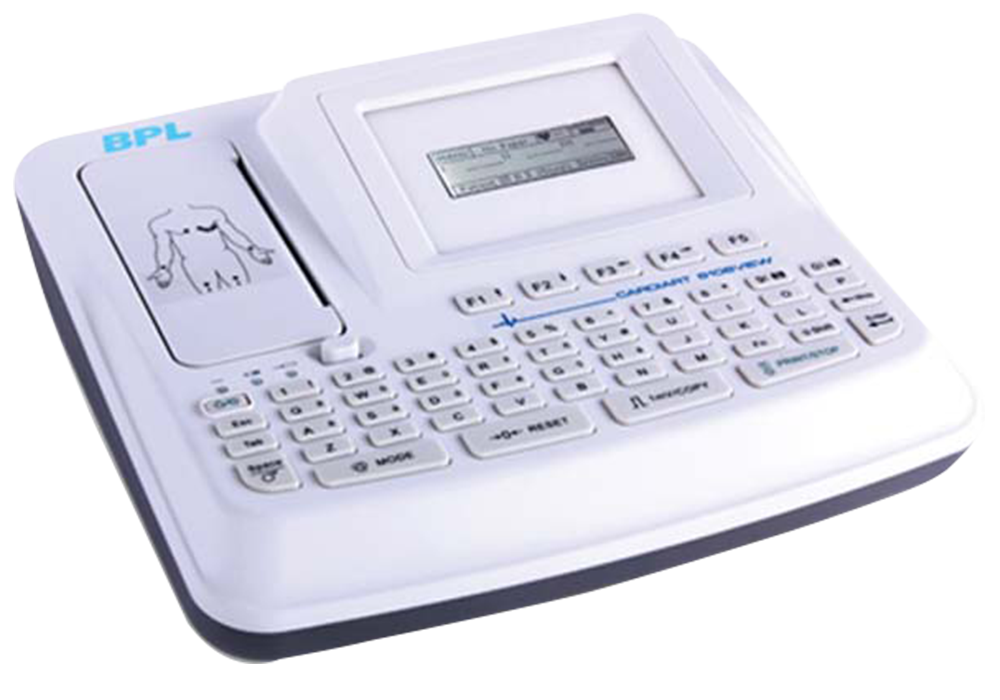 BPL Cardiart 8108 View 6-channel ECG