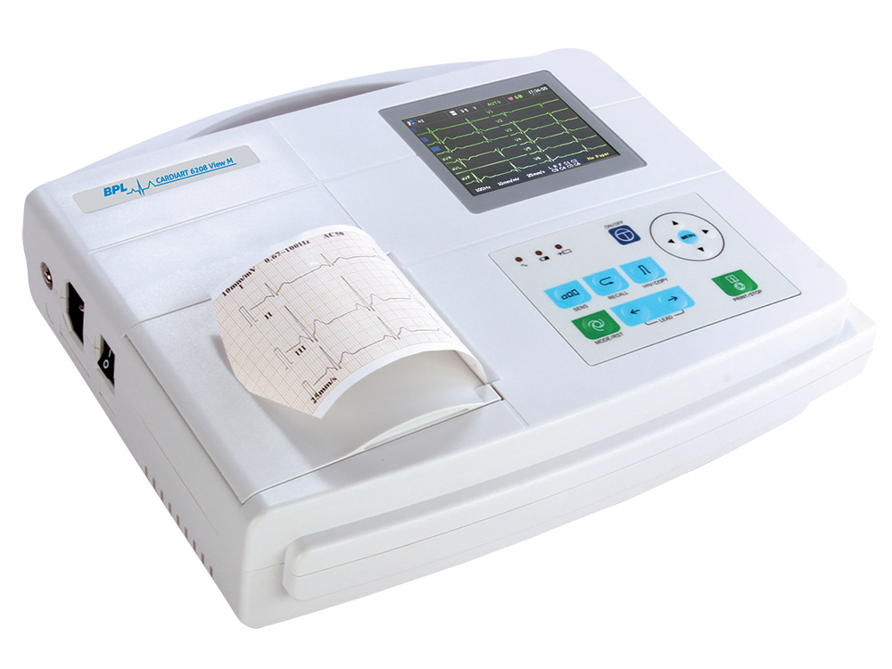 Cardiart 6208 View 3-channel ECG