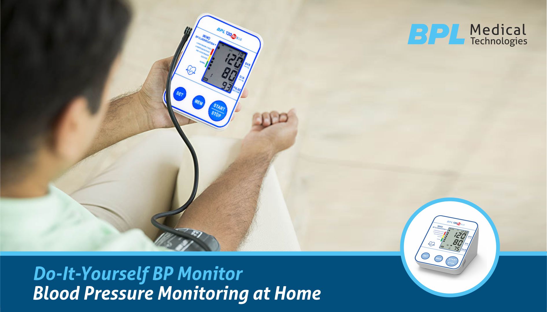 How To Set Up Your Blood Pressure Monitor at Home